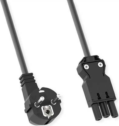 Изображение Bachmann Spiralleitung H05VV-F 3G1,5mm² L:1,0m sw ISV/CEE7/7