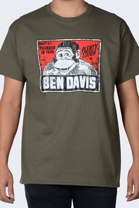 Picture of Bart Koszulka Ben Davis Vintage Logo OLIVE