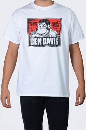 Picture of Bart Koszulka Ben Davis Vintage Logo White