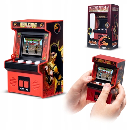 Picture of Basic Fun Mini Automat Konsola Przenona Gra Retro Mortal Kombat Arcade Classics / 09661