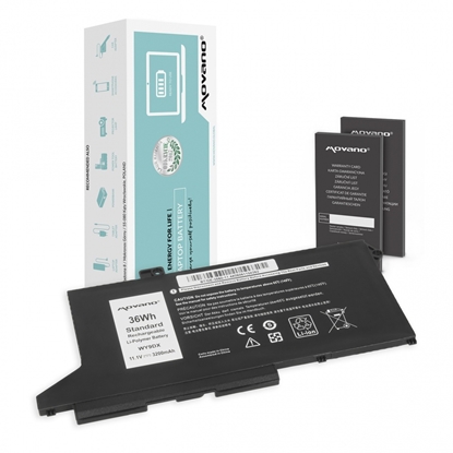 Изображение Bateria WY9DX Dell Latitude 5520 5420 Precision 3560 - 3200 mAh (36 Wh)