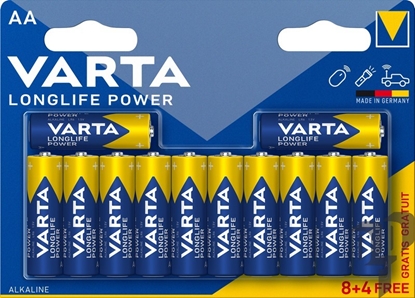 Изображение BATERIJAS VARTA High Enegy AAA  R4903 (8+4 gab.)