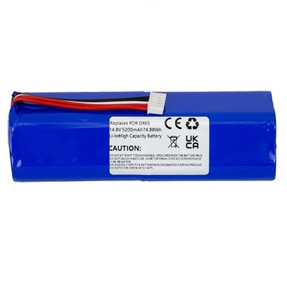 Attēls no Battery for ECOVACS T8 Power, DX65, 14.8V, 5200mAh, Li-ion