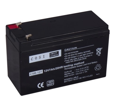 Attēls no Battery, 12V 7Ah, T1