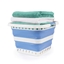 Attēls no Beldray LA00000152EU7  40L Collapsible Laundry Basket, White/Blue