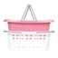 Изображение Beldray LA030450PNKFPEU7  Set Of Two Laundry Baskets 2 x 26L, White/Pink
