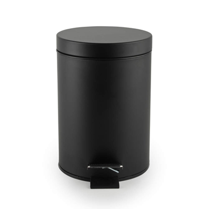 Picture of Beldray LA038098BPEU7 3 Litre Soft-Close Round Pedal Bin, Black
