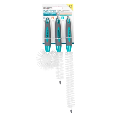 Изображение Beldray LA082770FPEU7 3 Piece Bottle Brush Set