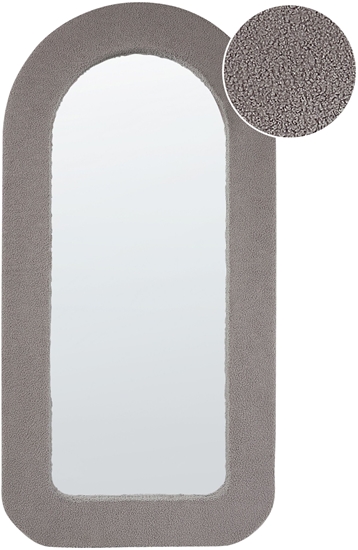 Изображение Beliani Boucle Lustro cienne 120 cm Beowoszary CERVON