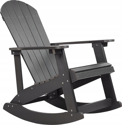 Picture of Beliani Krzeso ogrodowe MDF Ciemnoszary ADIRONDACK