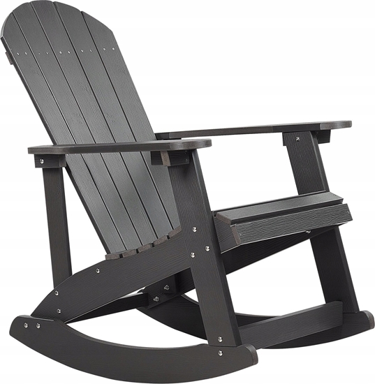 Picture of Beliani Krzeso ogrodowe MDF Ciemnoszary ADIRONDACK