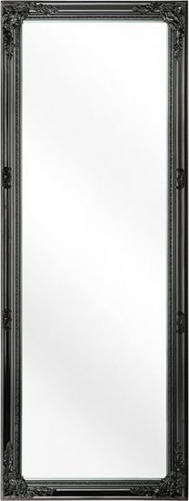 Изображение Beliani Lustro cienne 50 x 130 cm czarne FOUGERES