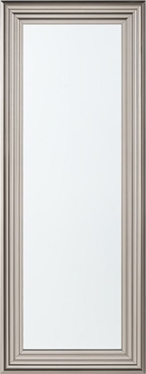 Attēls no Beliani Lustro cienne 50 x 130 cm srebrne CHATAIN