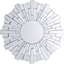 Picture of Beliani Lustro cienne 70 cm srebrne VIRE