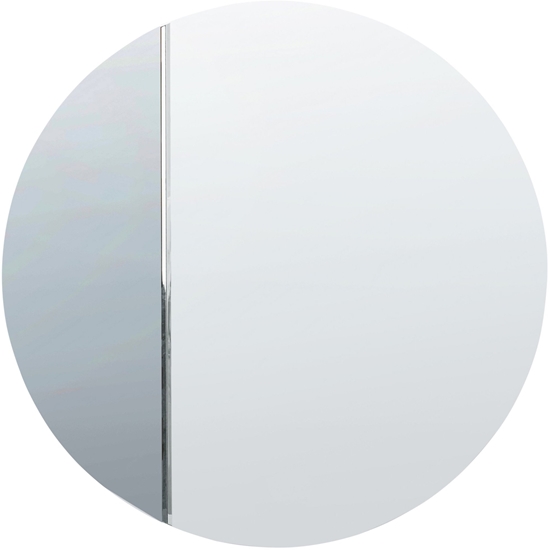 Изображение Beliani Lustro cienne 80 cm Niebieski CHARRON