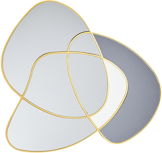 Изображение Beliani Lustro cienne TAILLY 99 cm 89 cm Zoty