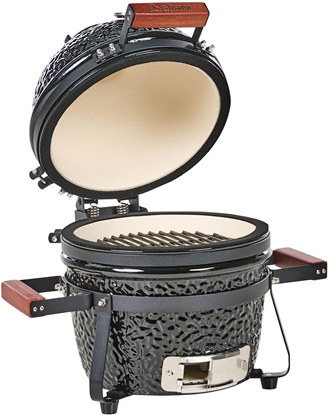 Изображение Beliani Mini grill wglowy KAMADO Ceramika Czarny