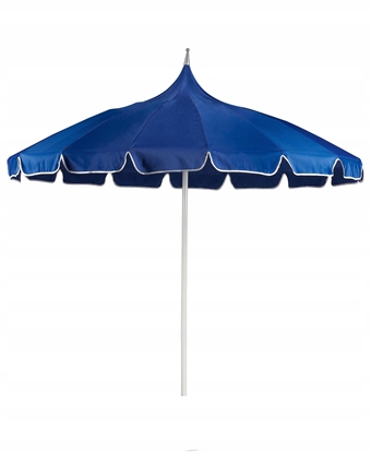 Изображение Beliani Parasol ogrodowy  245 cm niebieski MINOA