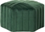 Attēls no Beliani Puf welurowy 29 x 53 x 48 cm zielony MURIETTA