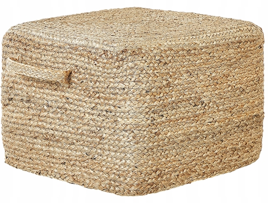 Picture of Beliani Puf z juty 45 x 45 x 30 cm DHADAR
