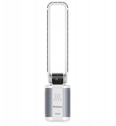Изображение Bezopatkowy wentylator z nawilaczem WEBBER WB1820 biay