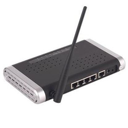 Изображение Bezvadu ruteris 10/100Mbps 4port Gembird NSW-R2