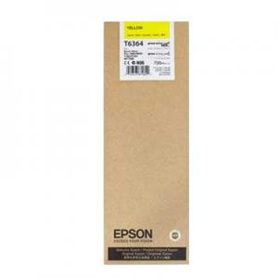 Picture of BG kārtridžs Epson T6364 700ml.dzeltens