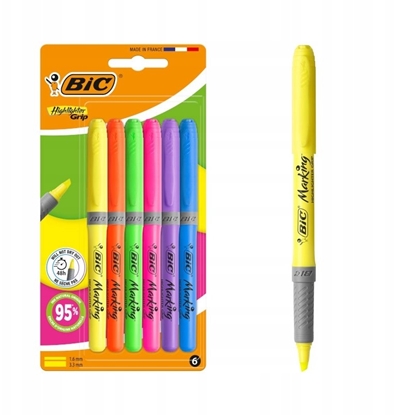 Изображение Bic ZAKRESLACZ 6KOL NEON BC B/C