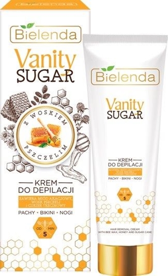 Picture of Bielenda Vanity Sugar Cukrowy Krem do depilacji - bikini,pachy,nogi 100ml