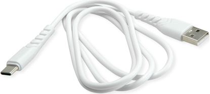 Изображение Biond USB-A to USB-C 1m white Recycled Plastic