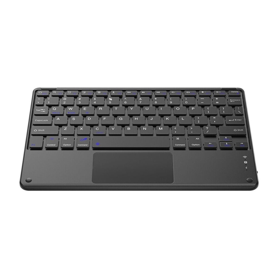 Изображение Blackview K1 Bluetooth Keyboard Wireless Ultra Slim 10” – 280mAh Battery, Bluetooth 3.0, Compatible with Windows / Android / iOS, Black Gray