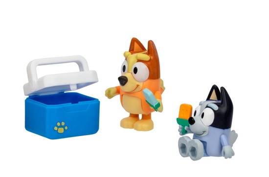 Picture of Bluey - 2 - pack figures  2 variants (90406) (630996189146)