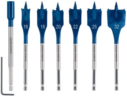Изображение Bosch FREZ WALCOWY 7Pc Spade Set