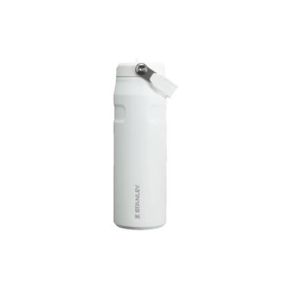 Attēls no Bottle Flip Straw | IceFlow | Capacity 0.7 L | Material Recycled Stainless Steel | White