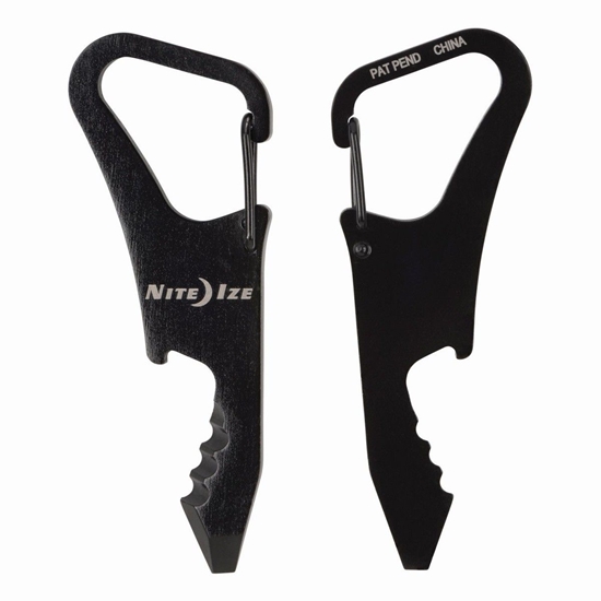 Picture of Breloczek Nite-Ize Micro tool ClipKey stal nierdzewna czarny (KMTCK-01-R3)