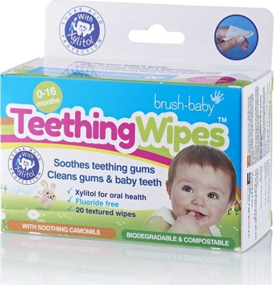 Attēls no Brush-baby CHUST. Z ksylitolem 20szt.