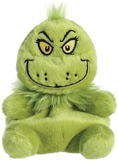 Изображение BT21 Grinch - Pluszowa maskotka siedzcy Grinch 13 cm z kolekcji Palm Pals