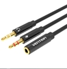 Изображение CABLE AUDIO 2X3.5MM TO 3.5MM/0.3M BBTBY VENTION
