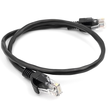 Picture of Cable Cat5E UTP, 0.5m, black