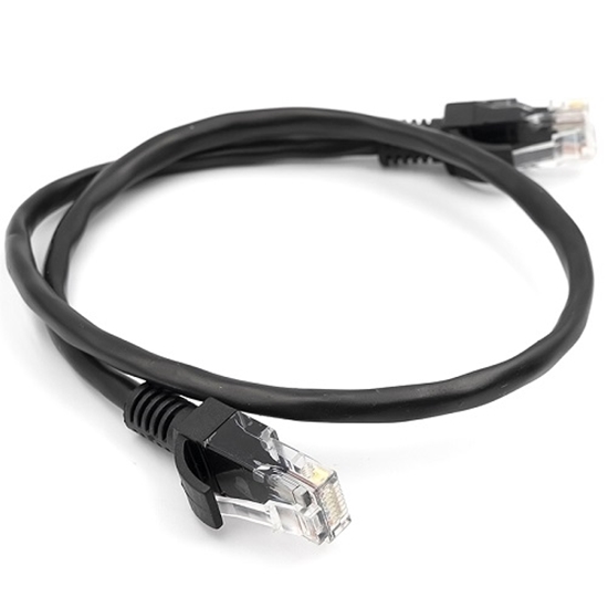 Picture of Cable Cat5E UTP, 0.5m, black