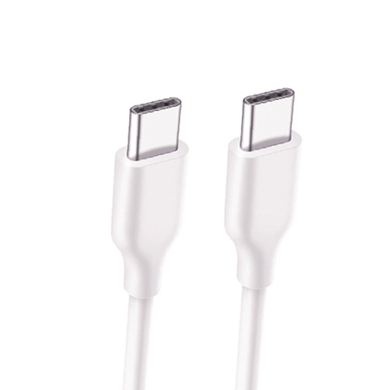 Picture of Cable Type-C - Type-C (in plastic bag, white, 1.8m)