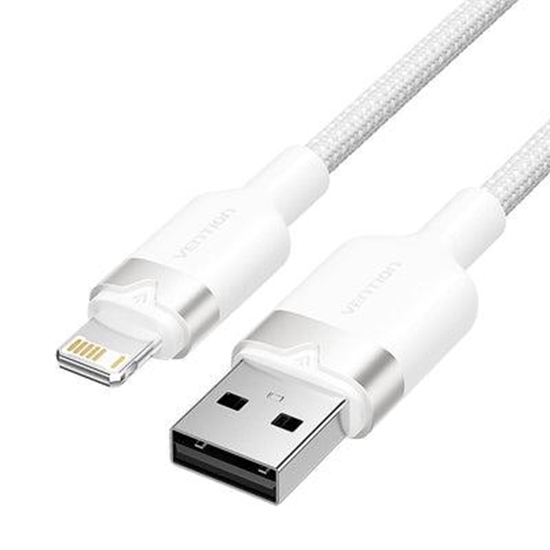 Изображение CABLE USB2.0 TO LIGHTNING/1M WHITE LANWF VENTION