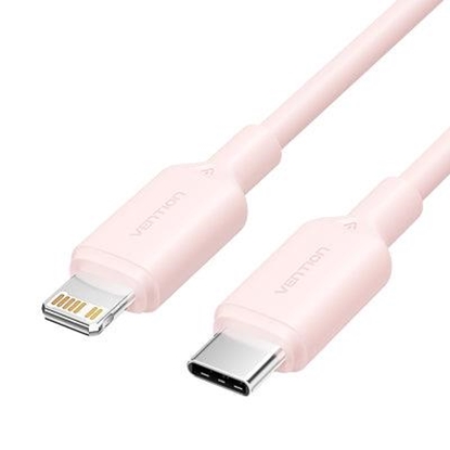 Picture of CABLE USB-C TO LIGHTNING/2M PINK LAKPH VENTION