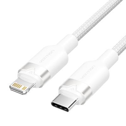 Picture of CABLE USB-C TO LIGHTNING/2M WHITE LALWH VENTION