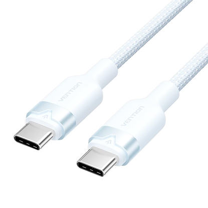 Picture of CABLE USB-C TO USB-C/2M BLUE TRDSH VENTION