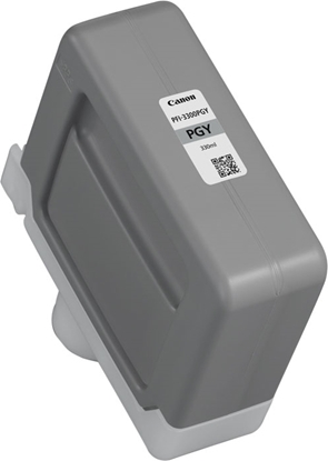 Изображение Canon PFI-3300PGY tintes kārtridžs 1 pcs Oriģināls Foto pelēks