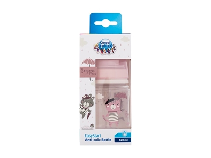 Picture of Canpol babies Bonjour Paris Baby Bottle 120ml / Pink 0m+
