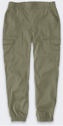 Attēls no Carhartt Damskie Spodnie Carhartt Twill Jogger Dusty Olive