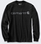Attēls no Carhartt Koszulka Carhartt Dearborn Relaxed LS Logo BLACKGR