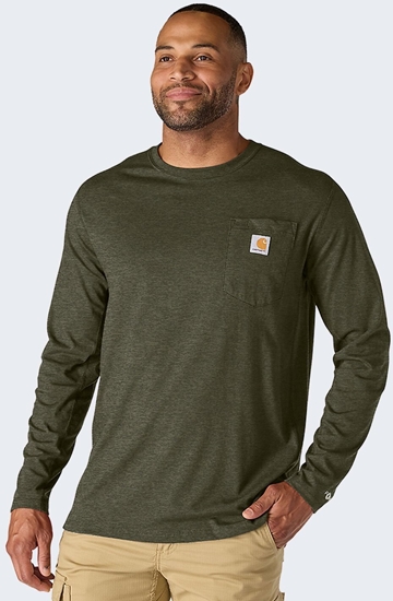 Picture of Carhartt Koszulka Carhartt Force Midweight Pocket BASIL HEA
